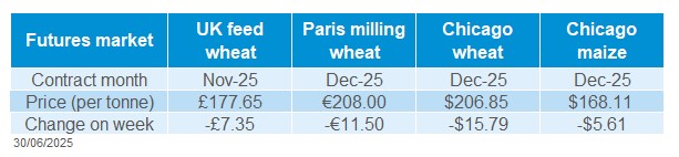 Market report weekly prices